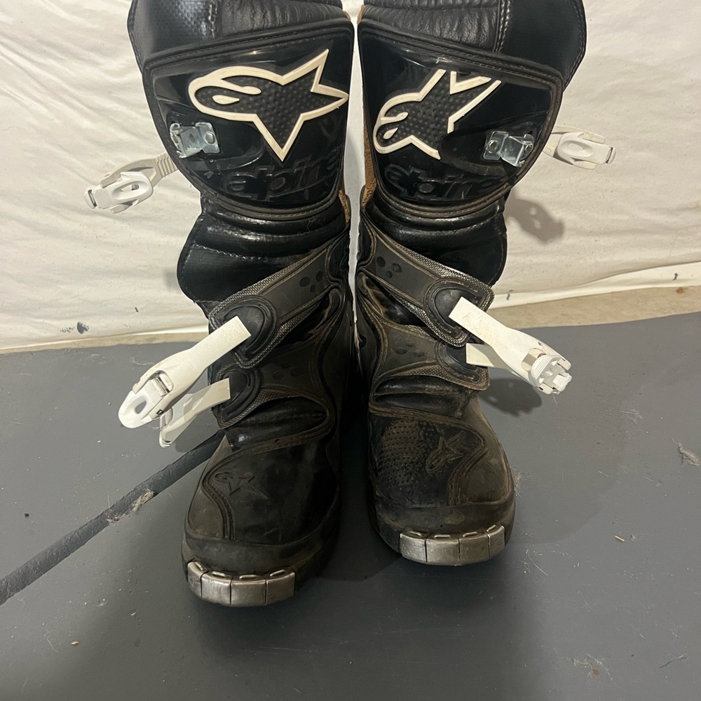 Alpinestars Black Tech 3 Enduro motocross Boots size 6